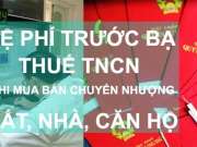 Thêm trường hợp miễn lệ phí trước bạ với nhà, đất tái định cư