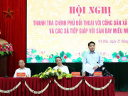 Thanh tra Chính phủ, Hà Nội đối thoại với dân Đồng Tâm