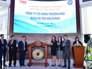 Cổ phiếu TNS Holdings lên sàn HoSE