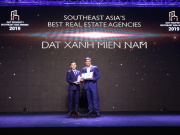 Đất Xanh Miền Nam đạt giải Best Estate Agencies Southeast Asia 2019