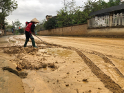 Cao Bằng: Người dân “khốn khổ” vì bùn đất từ thi công xây dựng Dự án