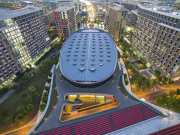 Công trình nhà thi đấu thể thao với kiến trúc độc đáo Thượng Hải
