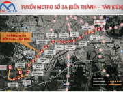 Tuyến Metro 3A tạo cú “hích” cho thị trường bất động sản Bình Chánh