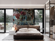 Thiết kế phòng ngủ đầy phong cách nhờ sự sáng tạo nghệ thuật