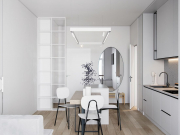 Ấn tượng căn hộ có diện tích chưa đến 46m2