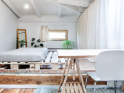 Tân trang căn hộ gác mái cũ kỹ trở nên tiện nghi, hiện đại