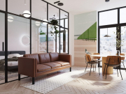 Căn nhà nhỏ thu hút với trang trí gắn liền với thiên nhiên