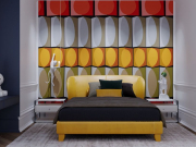 Thiết kế phòng ngủ rực rỡ sắc màu cho bé