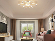 Đèn trang trí phòng khách chung cư