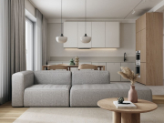 Căn hộ nhẹ nhàng, thanh lịch nhờ trang trí nội thất hiện đại