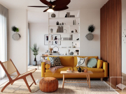 Căn hộ tươi mới, trẻ trung với trang trí sáng tạo