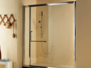 Sử dụng vách kính cho không gian nhà tắm hiện đại
