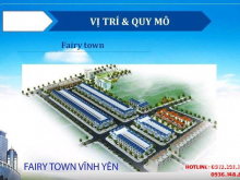 Mở bán khu phố mới Fairry Town đường phạm văn đồng chỉ từ 17tr-cách UBND vĩnh yên 100m -0972397793