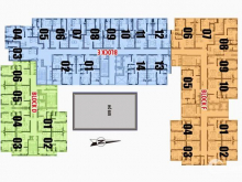 Bán căn hộ mẫu Him Lam Riverside GĐ2 D.1.5 giá 2,99 tỷ, nội thất như hình, 73,4m2, 2PN, 0967087089