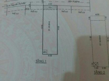 án nhà HXH số 118/10 Nguyễn Thị Thập, Quận 7. DT: 4x14m, 1 trệt, 1 lầu