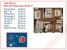 Bán Căn hộ 3 phòng ngủ 88m2 Đường Lê Văn Lương giá 2,5 tỷ nhận nhà ngay.