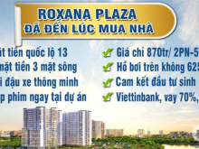 Chiết khấu mạnh 36-48 triệu khi mua chung cư mặt tiền Quốc Lộ 13, giá 1 tỷ