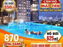 Bán chung cư Bình Dương giá rẻ, trả góp, dưới 1 tỷ mặt tiền Quốc Lộ 13, căn 2PN, 54m2 0931131103