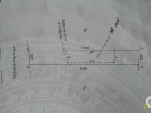 đất mặt tiền dh516 (613) 6*47 280m có 100m thổ cư