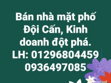 CỰC HIẾM, bán nhà mặt phố Đội Cấn, KINH DOANH đột phá chỉ hơn 6 tỷ.