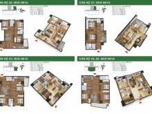 Dự án K35 Tân Mai chính chủ bán căn 121,4 m2,3 PN cửa vào Tây Bắc,ban công Đông Nam.