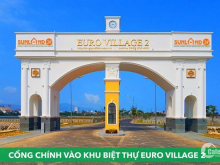 Euro village 2 khu đô thị an ninh, xinh đẹp nhất Hòa Xuân. Liên hệ: 0936297990 để có giá tốt nhất