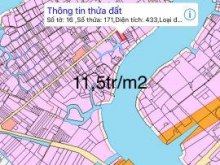 Bán gấp lô đất 2 mặt tiền thuộc xã Phú Hữu Nhơn Trạch , ĐNai. DT:433m2 , Giá:11.5tr/m2
