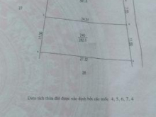 Tôi cần bán 282 m2 đất thổ cư sổ đỏ ở xã Bình Yên, huyện Thạch Thất - Hà Nội