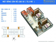 Tôi cần chuyển nhượng căn 75,5m2 tầng 15 giá 29tr/m2 chung cư Golden west Lê Văn Thiêm.