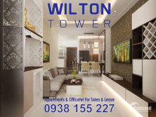 Cho thuê CH Wilton Tower 3 PN, DT 93 m2, căn góc, tầng cao thoáng mát, LH 0938.155227