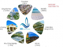 Nhận đặt chỗ dự án Coco Complex Riverside nằm sau lưng nhà cổ Vinahouse, gần biển Hà My - LH: 0163 4584 770