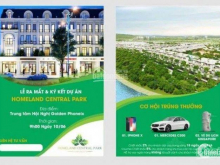 CHÍNH THỨC NHẬN ĐẶT CHỖ DỰ ÁN HOMELAND CENTRAL PARK SIÊU ĐẤT NỀN TRUNG TÂM LIÊN CHIỂU ĐÀ NẴNG