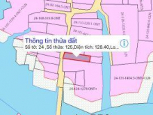 Bán đất tặng nhà hẻm DT:128.4m2 .Giá:1ty550. hẻm 48 đường Lý Thái Tổ Phú Hữu,Nhơn Trạch Đồng Nai.