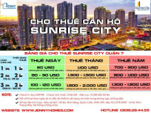 Cho Thuê Căn Hộ Cao Cấp ở Sunrise City Quận 7