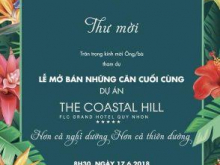 Hot-Hot-Hot! Lễ mở bán 100 căn cuối cùng Condotel Coastal Hill sắp diễn ra tại Sài Gòn