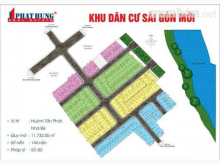 Tổng hợp những lô đất nền Sài Gòn Mới, Phú Xuân , Nhà Bè, giá từ 42.3 tr/m2, cam kết có hàng