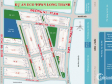 Mở bán khu đô thị cao cấp Ecotown Long Thành – xã An Phước – thổ cư 100% - shr – giá chỉ 510tr