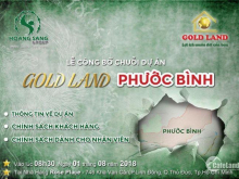 chuỗi dự án goldland phước bình nhanh tay đầu tư khi  giá đát còn mềm