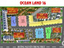 Dự án OCEAN LAND 16,Cam kết sinh lợi 20%/6 tháng,chiết khấu 1tr/năm