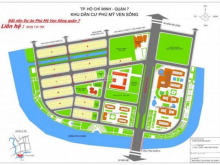 Bán nền đất KDC Phú Mỹ 2, 5x18m  hướng nam. Giá bán 54 tr/m2 - Hoàng
