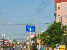 Cần tiền bán gấp lô đất mặt tiền trung tâm thị trấn Trảng Bàng - Tây Ninh