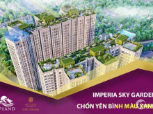 Bán căn 3 phòng ngủ, ban công Đông Bắc, view sông Hồng, tòa B dự án Imperia Sky Garden 423 Minh Khai, chiết khấu lên đến 6.5%.