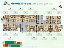 CC Bán gấp tại Geleria Riverside 885 Tam Trinh 2 căn 1820-CT1(89.2m) + 1612-CT2B(70.33m) giá chỉ  17tr/m. LH 0932.326.626