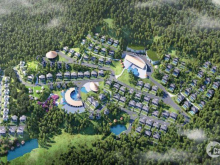 Resort nghỉ dưỡng, cách Hà Nội 30 phút lái xe, cạnh sân Golf lớn ĐNA, dòng tiền hàng năm 180 Trệu