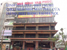 Cho thuê nhà mặt phố Nguyễn Khuyến DT 220m 5 tầng MT 9m Giá 75 triệu/tháng Hà Đông. Linh Nhà Đất 09691669861