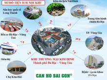 Chính chủ bán đất mặt tiền Kim Dinh, khu thương mại cửa ngõ Bà Rịa, đầu tư kinh doanh lợi nhuận cao