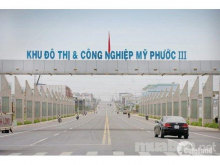 GIA ĐINH TÔI CẦN BÁN GẤP LÔ ĐẤT THUỘC KĐT MỸ PHƯỚC 3,BD, ĐÔNG DÂN...