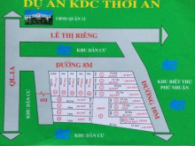 BÁN ĐẤT NGAY UBND Q12.giá chỉ 22,5tr/m2.ĐÃ CÓ SỔ HỒNG RIÊNG