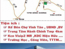 Đất nền visip2 - Chợ VĨNH TÂN tân uyên bình dương