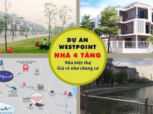 1010Cơ hội đầu tư sinh lời hấp dẫn dãy shophouse đường 30m dự án westpoint nam 32 hoài đức